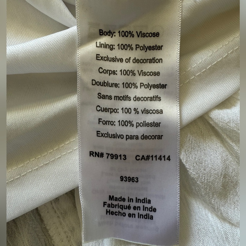 Maternity Motherhood white maxi dress size S/P ( measurements posted) - Picture 10 of 10